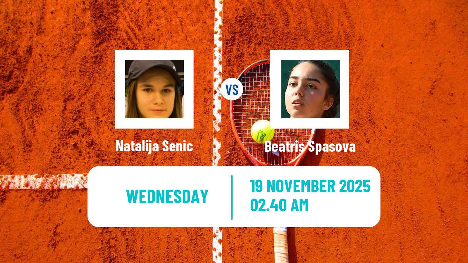 Tennis ITF W35 Heraklion 3 Women Natalija Senic - Beatris Spasova