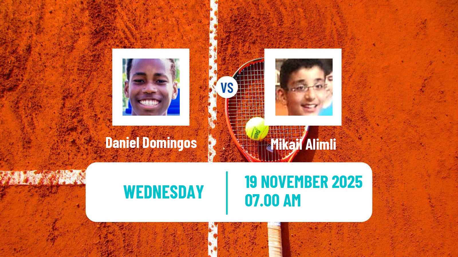 Tennis ITF M25 Luanda Men 2025 Daniel Domingos - Mikail Alimli