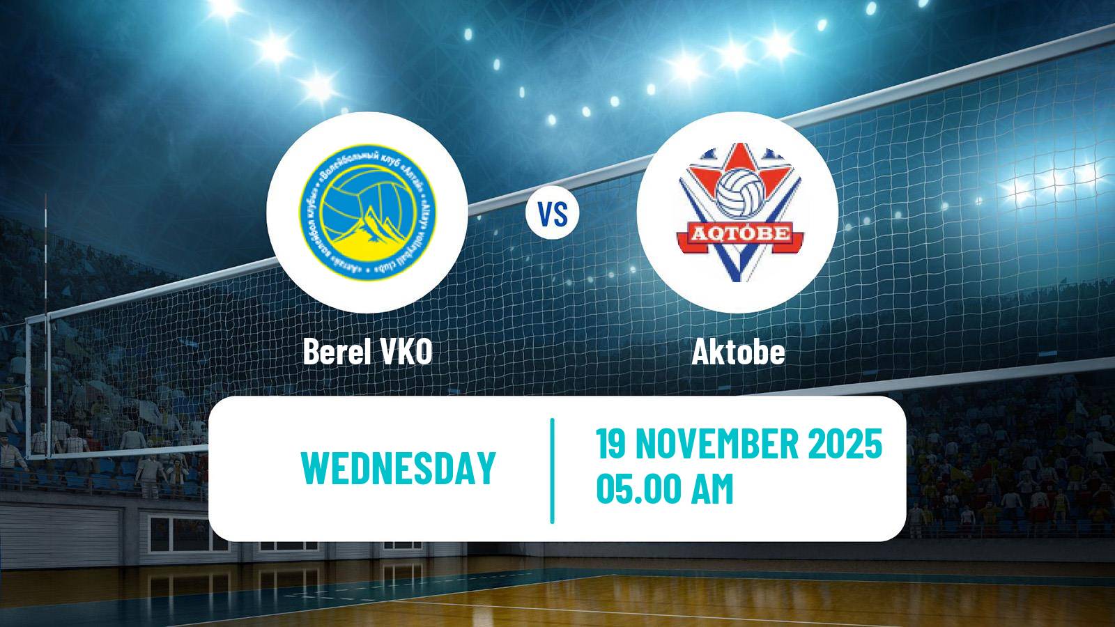 Volleyball Kazakh National League Volleyball Women Berel VKO - Aktobe
