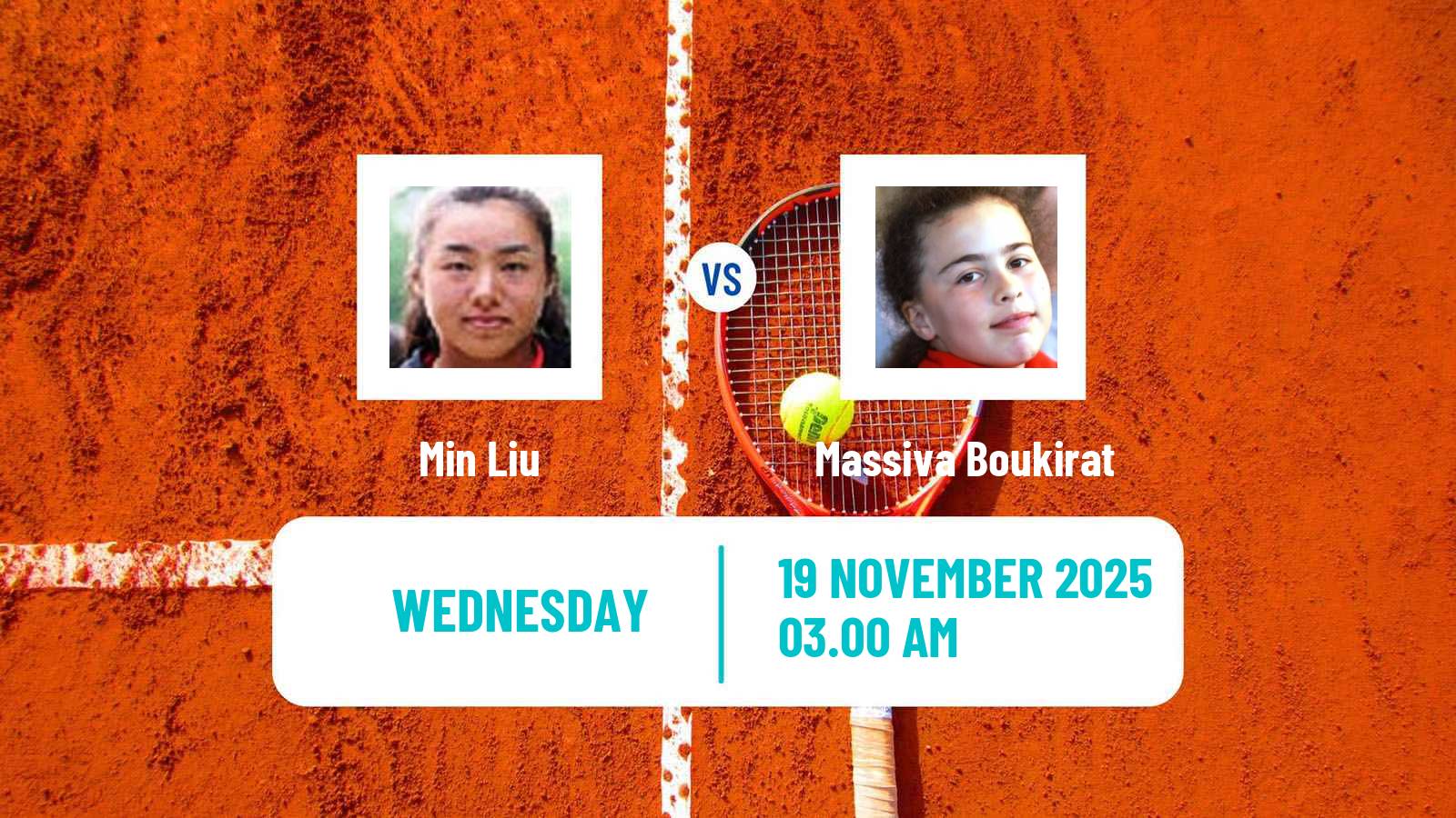 Tennis ITF W15 Alcala De Henares Women Min Liu - Massiva Boukirat