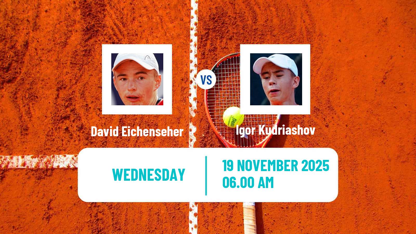 Tennis ITF M15 Monastir 42 Men David Eichenseher - Igor Kudriashov