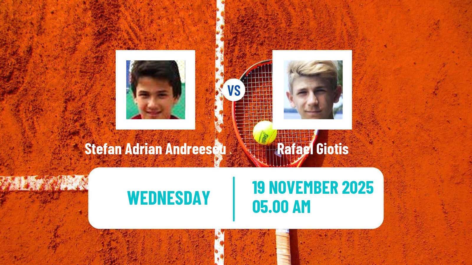 Tennis ITF M25 Antalya 5 Men Stefan Adrian Andreescu - Rafael Giotis