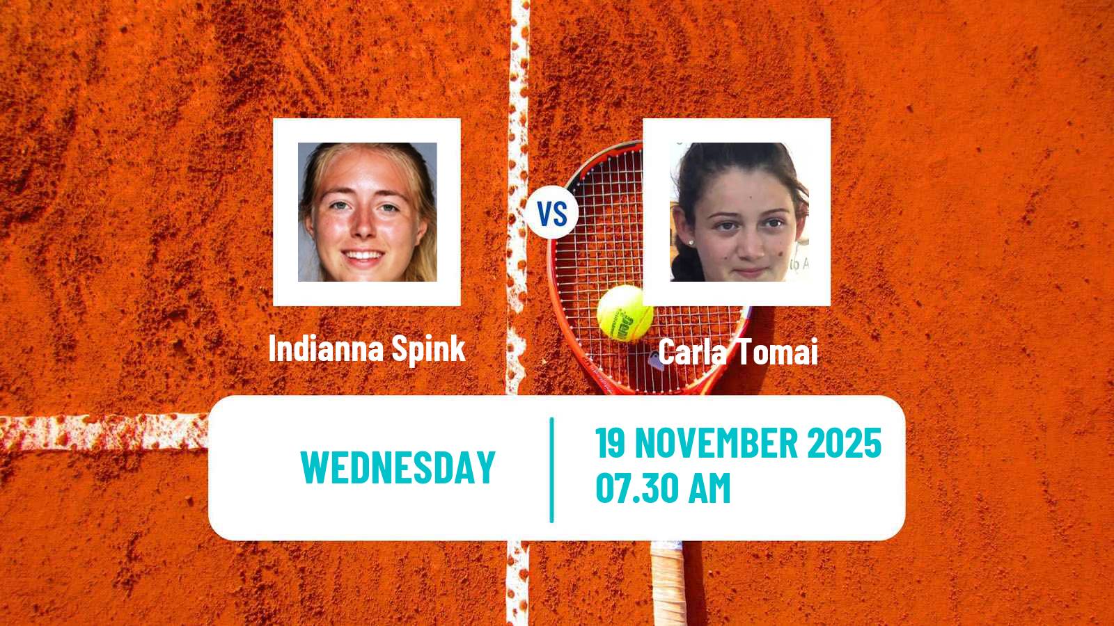 Tennis ITF W15 Lousada Women Indianna Spink - Carla Tomai
