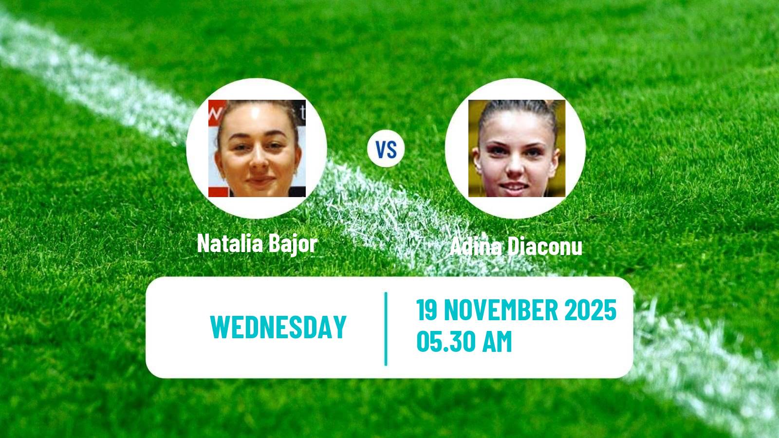 Table tennis Wtt Star Contender Muscat Women Natalia Bajor - Adina Diaconu