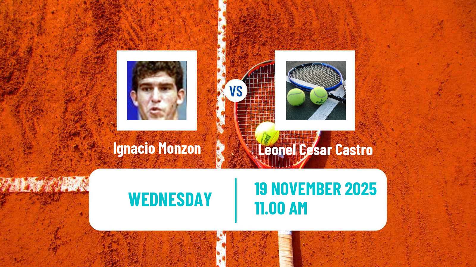 Tennis ITF M15 Olavarria Men Ignacio Monzon - Leonel Cesar Castro