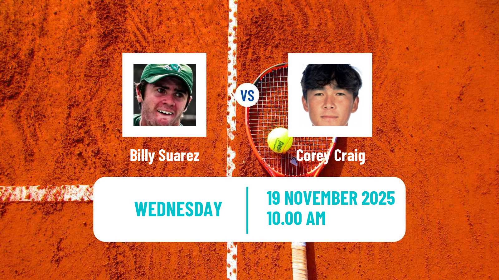 Tennis ITF M15 Tallahassee Fl Men Billy Suarez - Corey Craig