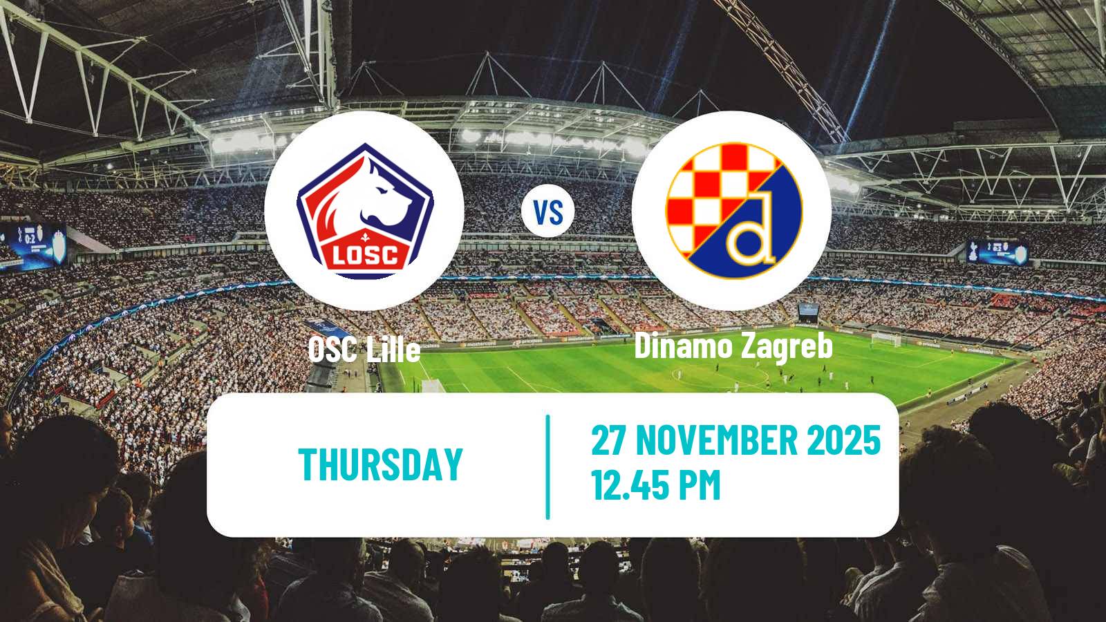 Football UEFA Europa League Lille - Dinamo Zagreb