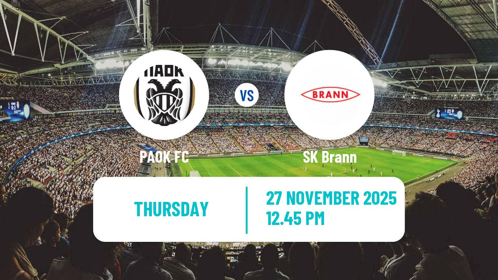 Football UEFA Europa League PAOK - Brann