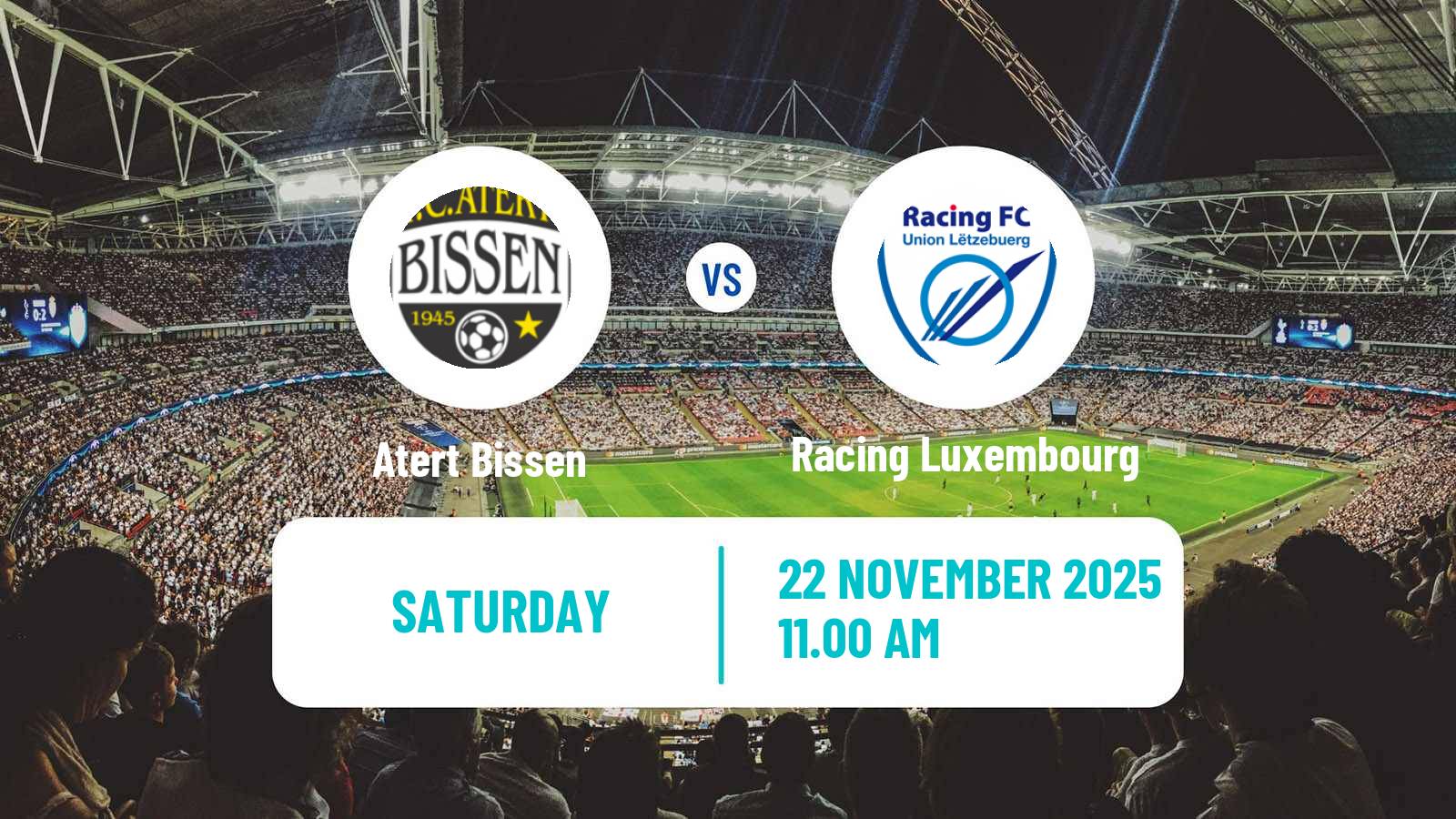 Football Luxembourg National Division Atert Bissen - Racing Luxembourg
