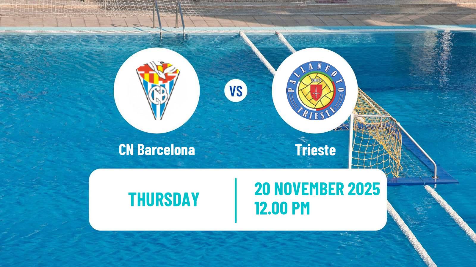 Water polo Euro Cup Water Polo Barcelona - Trieste