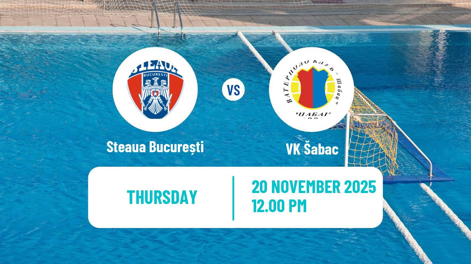 Water polo Euro Cup Water Polo Steaua București - Šabac