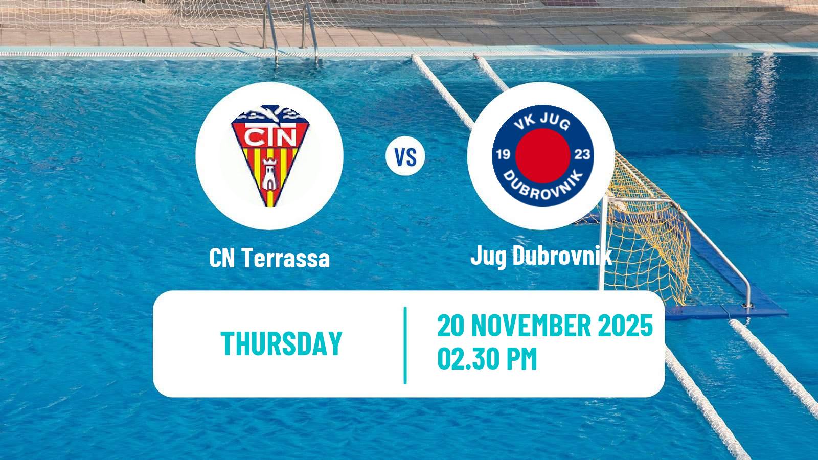 Water polo Euro Cup Water Polo Terrassa - Jug Dubrovnik