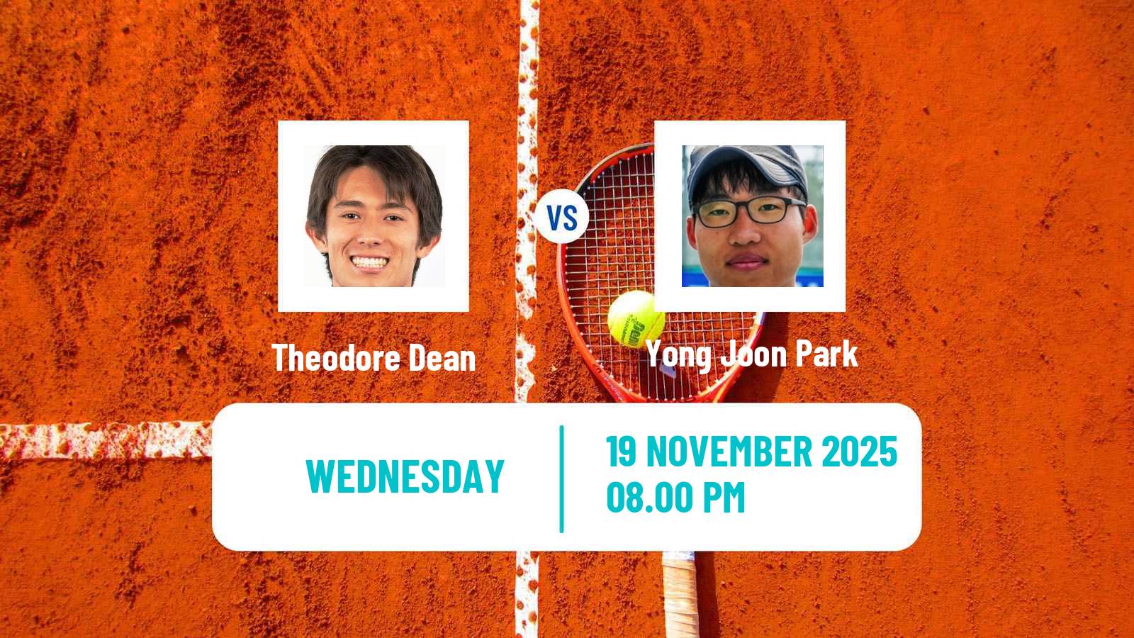 Tennis ITF Men Singles M15 Gimcheon Theodore Dean - Yong Joon Park