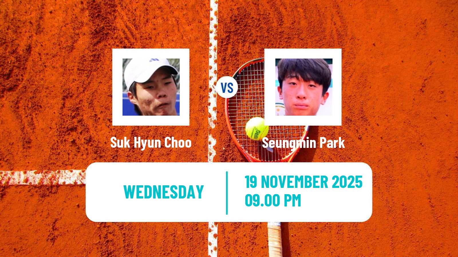 Tennis ITF Men Singles M15 Gimcheon Suk Hyun Choo - Seungmin Park