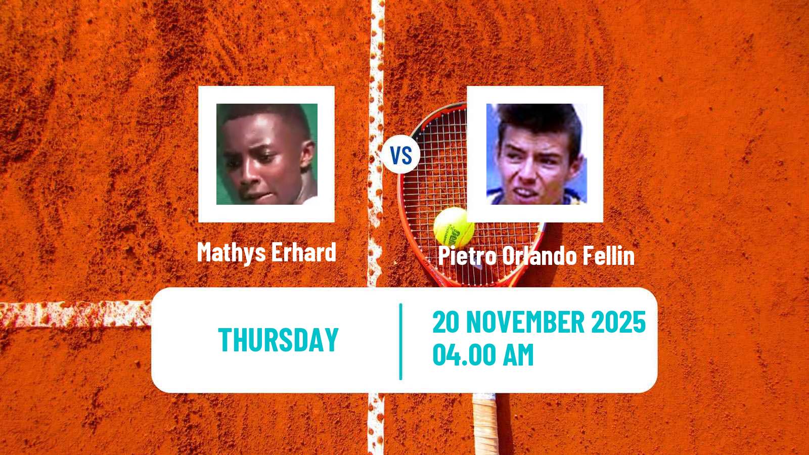 Tennis Challenger Men Singles Soma Bay Mathys Erhard - Pietro Orlando Fellin