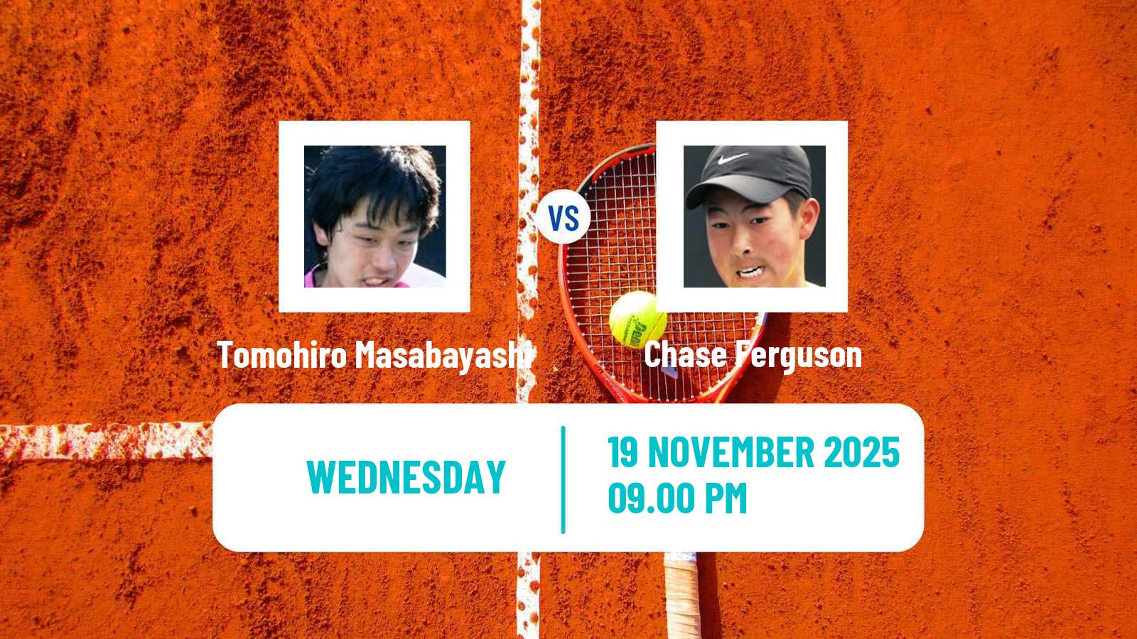 Tennis ITF Men Singles M15 Kuala Lumpur 2 Tomohiro Masabayashi - Chase Ferguson