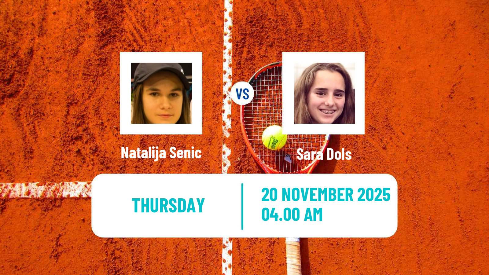 Tennis ITF Women Singles W35 Heraklion 3 Natalija Senic - Sara Dols