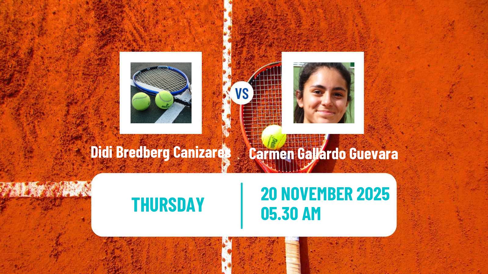 Tennis ITF Women Singles W15 Alcala De Henares Didi Bredberg Canizares - Carmen Gallardo Guevara