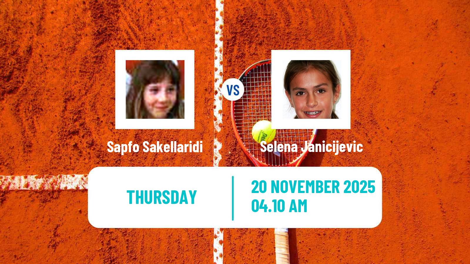 Tennis ITF Women Singles W35 Heraklion 3 Sapfo Sakellaridi - Selena Janicijevic