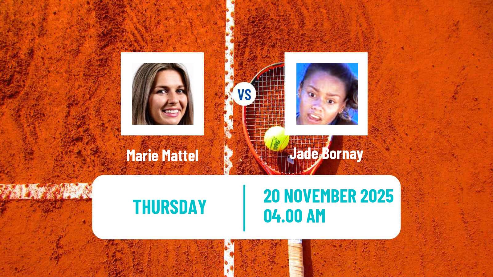 Tennis ITF Women Singles W15 Alcala De Henares Marie Mattel - Jade Bornay