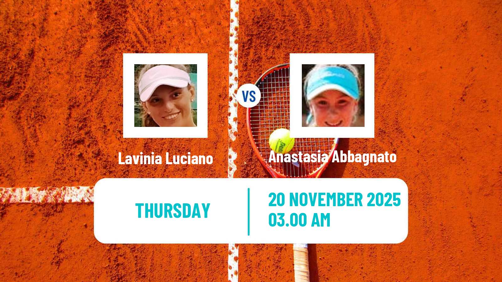 Tennis ITF Women Singles W35 Heraklion 3 Lavinia Luciano - Anastasia Abbagnato