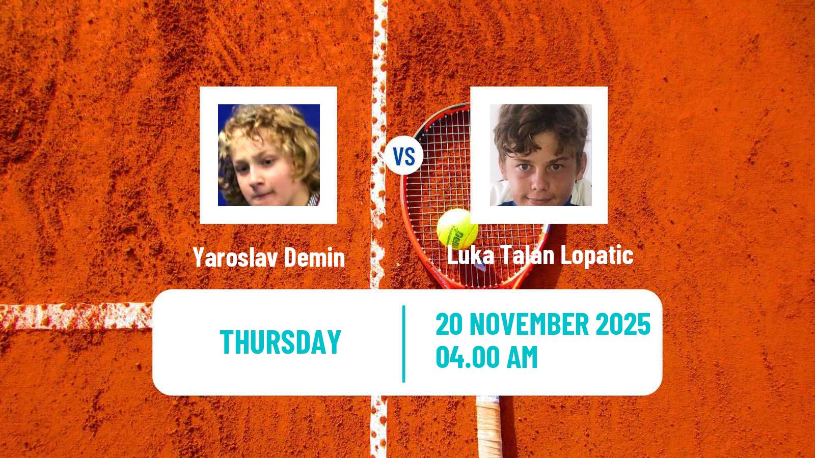 Tennis ITF Men Singles M15 Alcala De Henares Yaroslav Demin - Luka Talan Lopatic