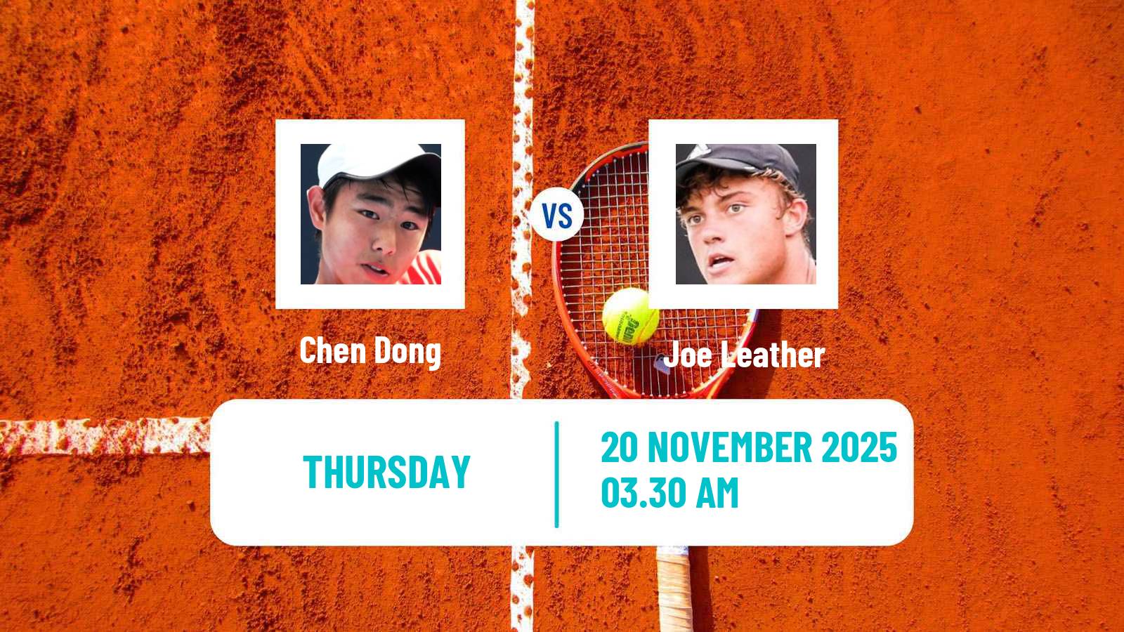 Tennis ITF Men Singles M15 Monastir 42 Chen Dong - Joe Leather