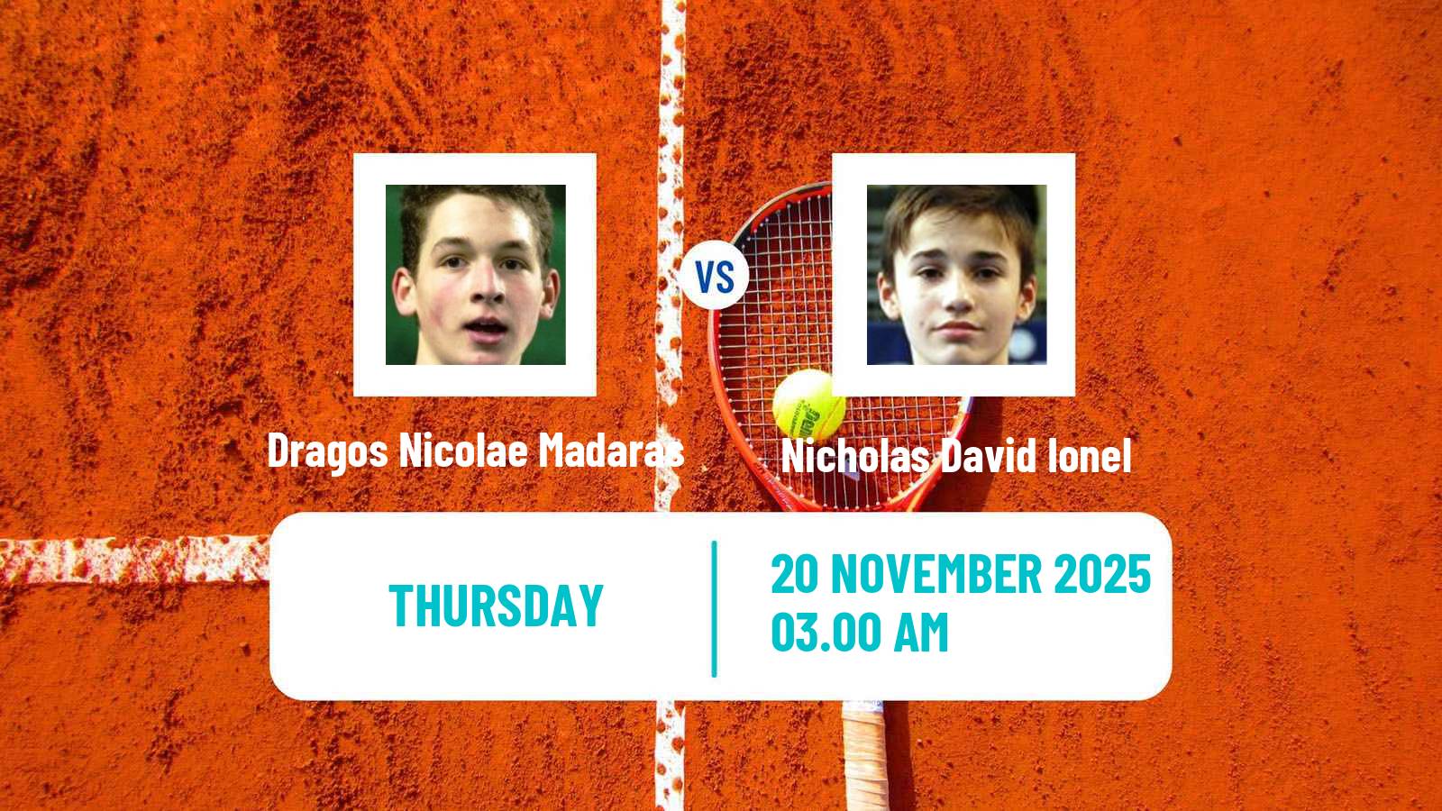 Tennis ITF Men Singles M25 Antalya 5 Dragos Nicolae Madaras - Nicholas David Ionel