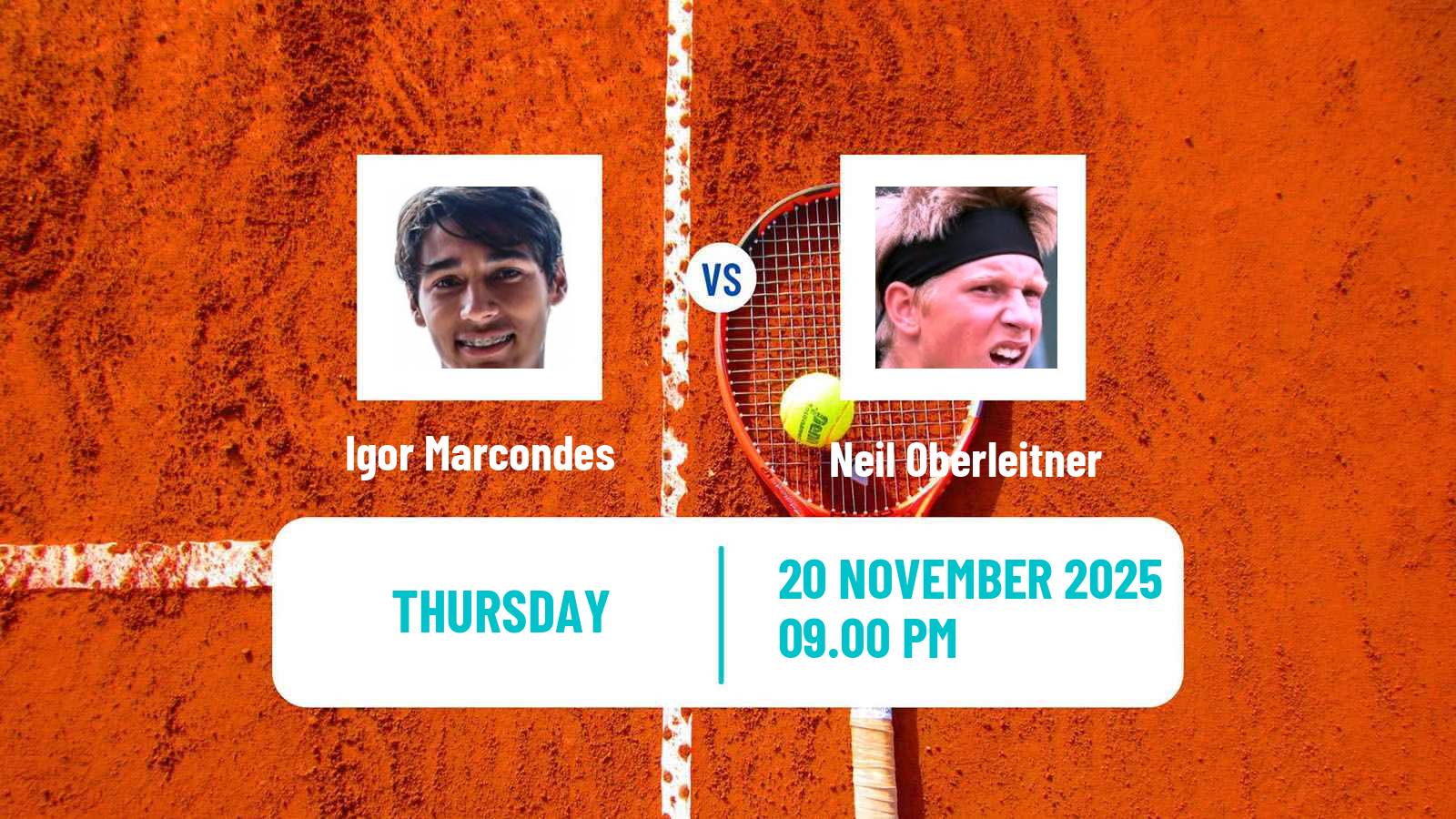 Tennis Challenger Men Singles Yokohama Igor Marcondes - Neil Oberleitner