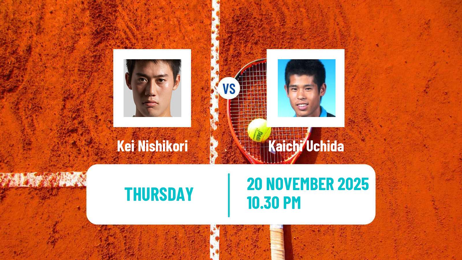 Tennis Challenger Men Singles Yokohama Kei Nishikori - Kaichi Uchida